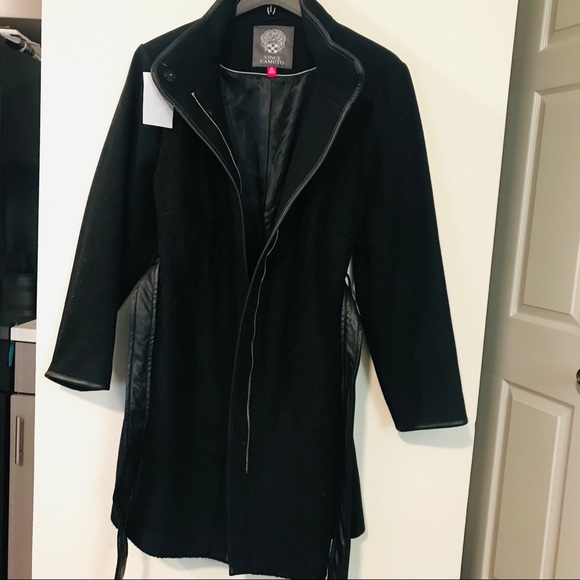 Vince Camuto Jackets & Blazers - NWT✨Vince Camuto Wool Blend Belted Walker Coat